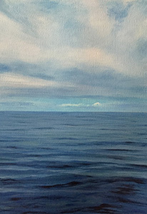 Image of the painting Air and Water: Offshore Calm by Adam Straus